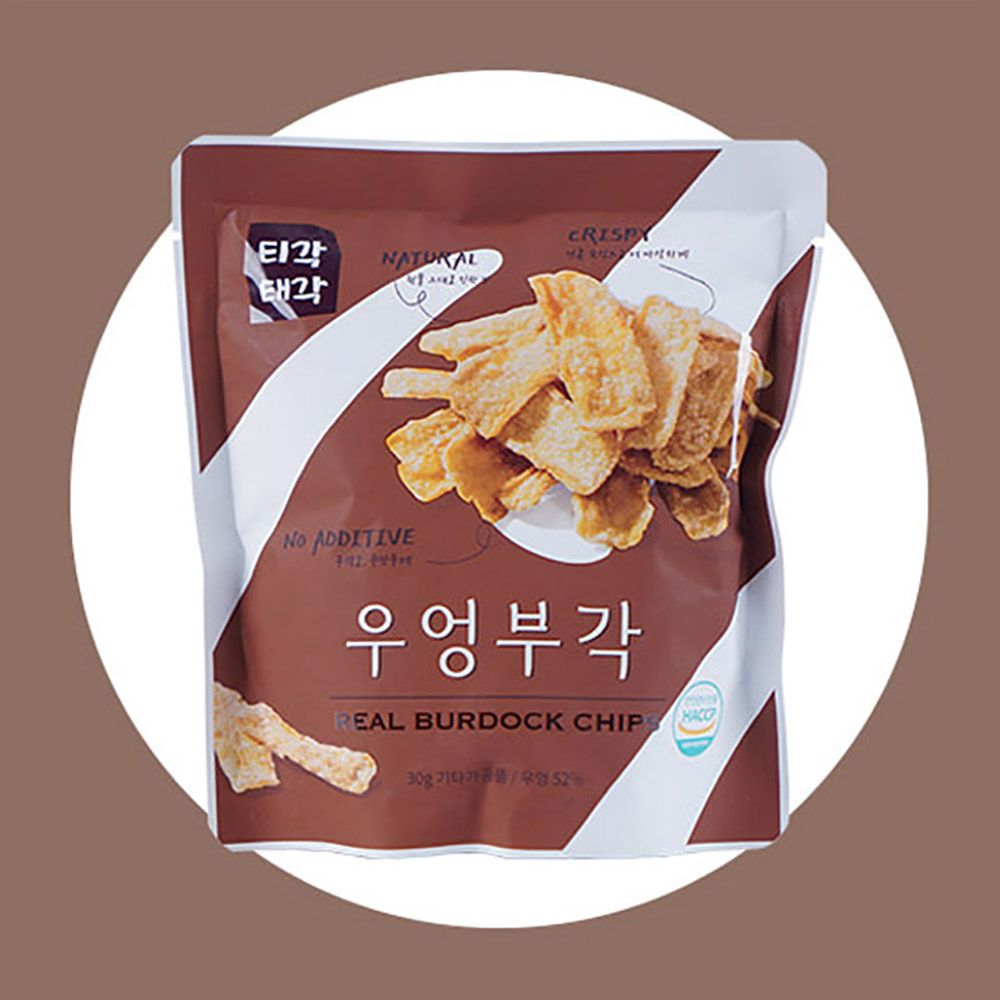 [맛다움] 속초명물 바삭바삭 우엉 부각 30gx5개