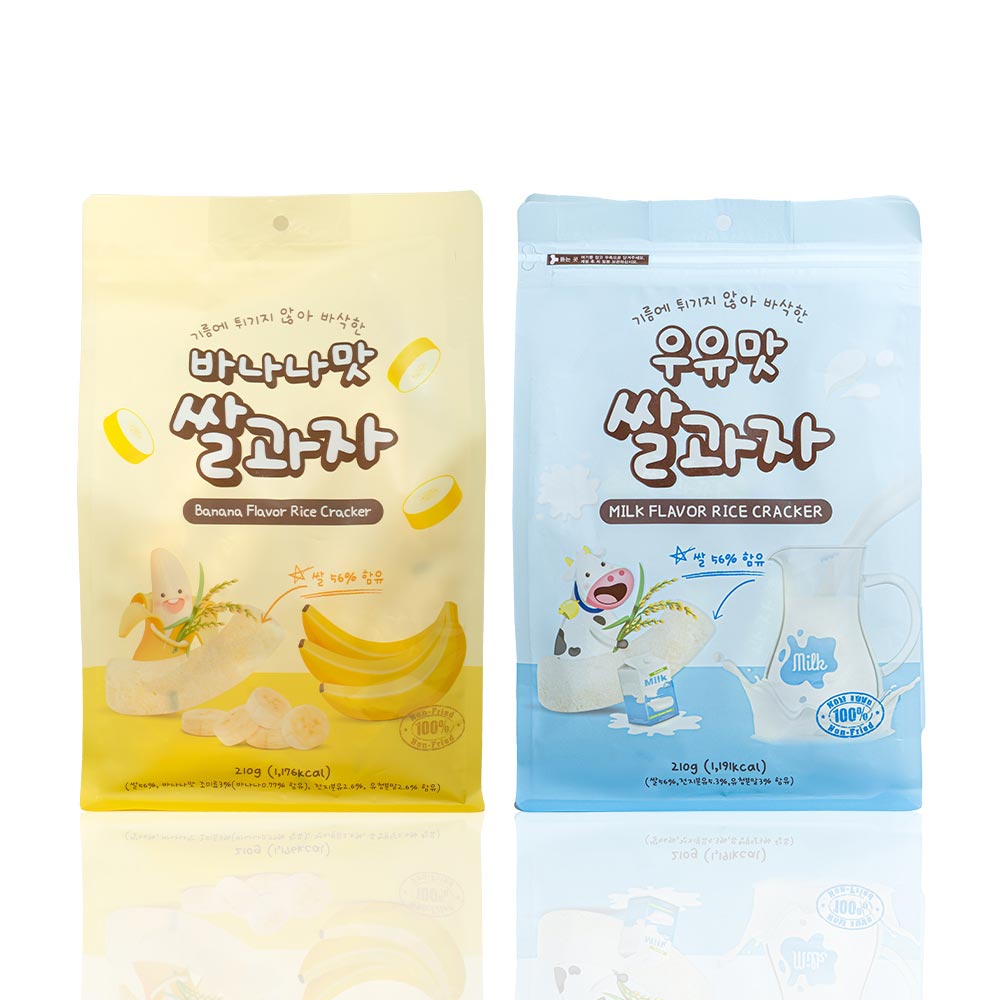 튀기지 않은 쌀과자 2종 택1 210g*3봉