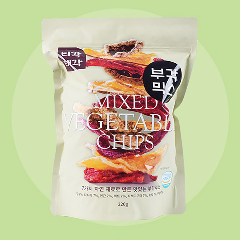 [맛다움] 속초명물 바삭바삭 7가지맛 혼합부각 220g