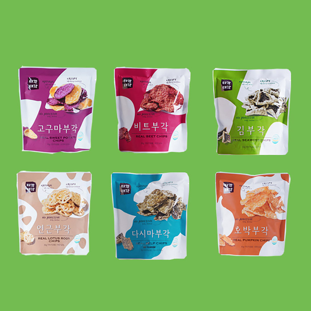[맛다움] 속초명물 바삭바삭 부각(고구마+비트+김+연근+다시마+호박)x각30g