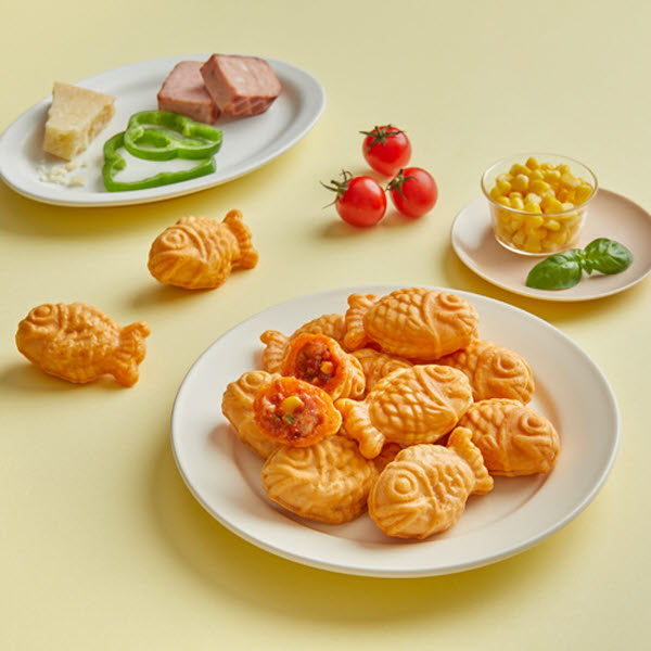 하우스원푸드 미니 피자붕어빵 500g 2봉