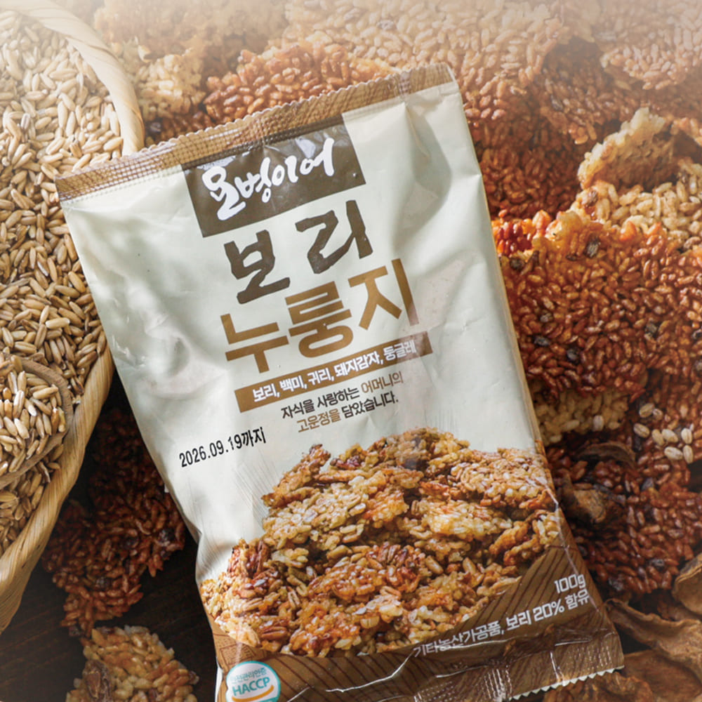 오병이어 뚱딴지 보리누룽지 100g X 15봉