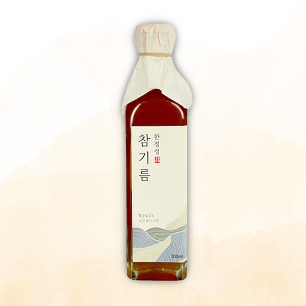 한정성 참기름300ml 1병