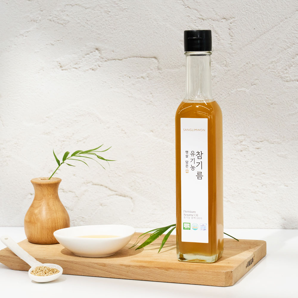 고소함을 담은 유기농 참기름 250ml