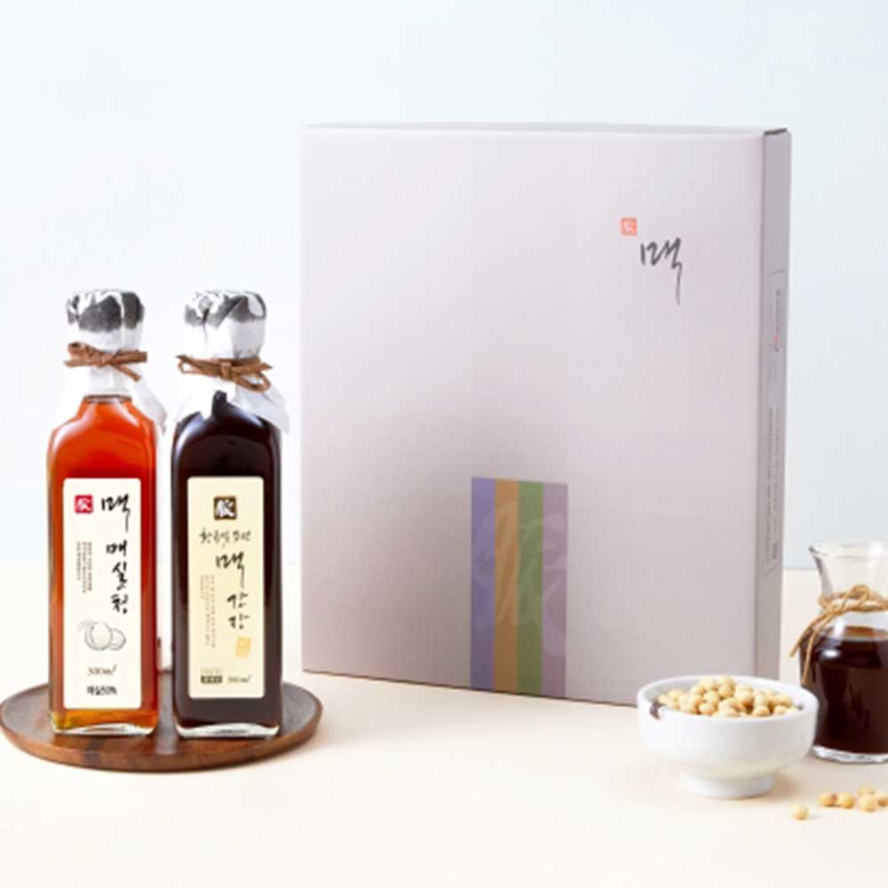 [맥꾸룸] 맥명인기획2종세트 (황금빛간장,매실청)