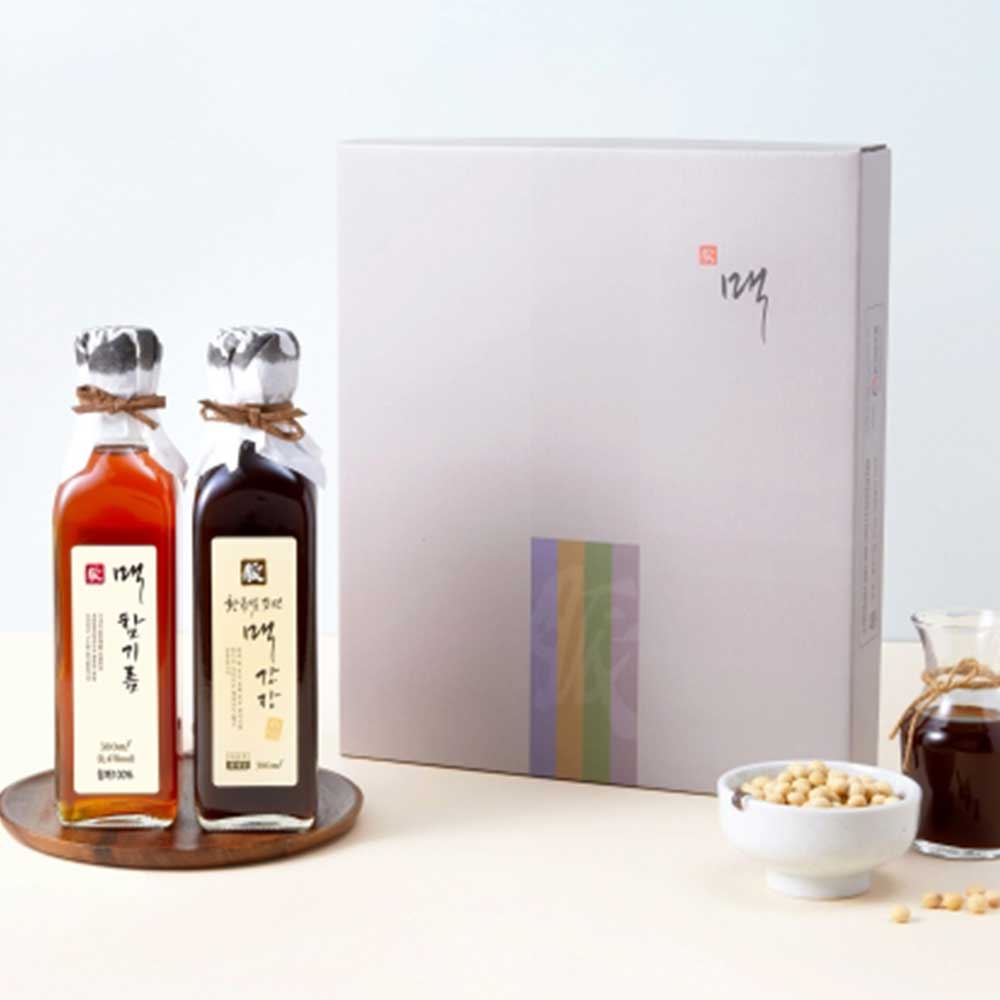 [맥꾸룸] 맥명인 기획2종세트 (참기름,황금빛간장)