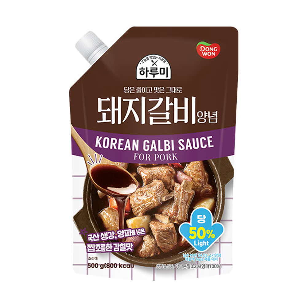 동원 하루미 돼지갈비양념 500g x 4봉