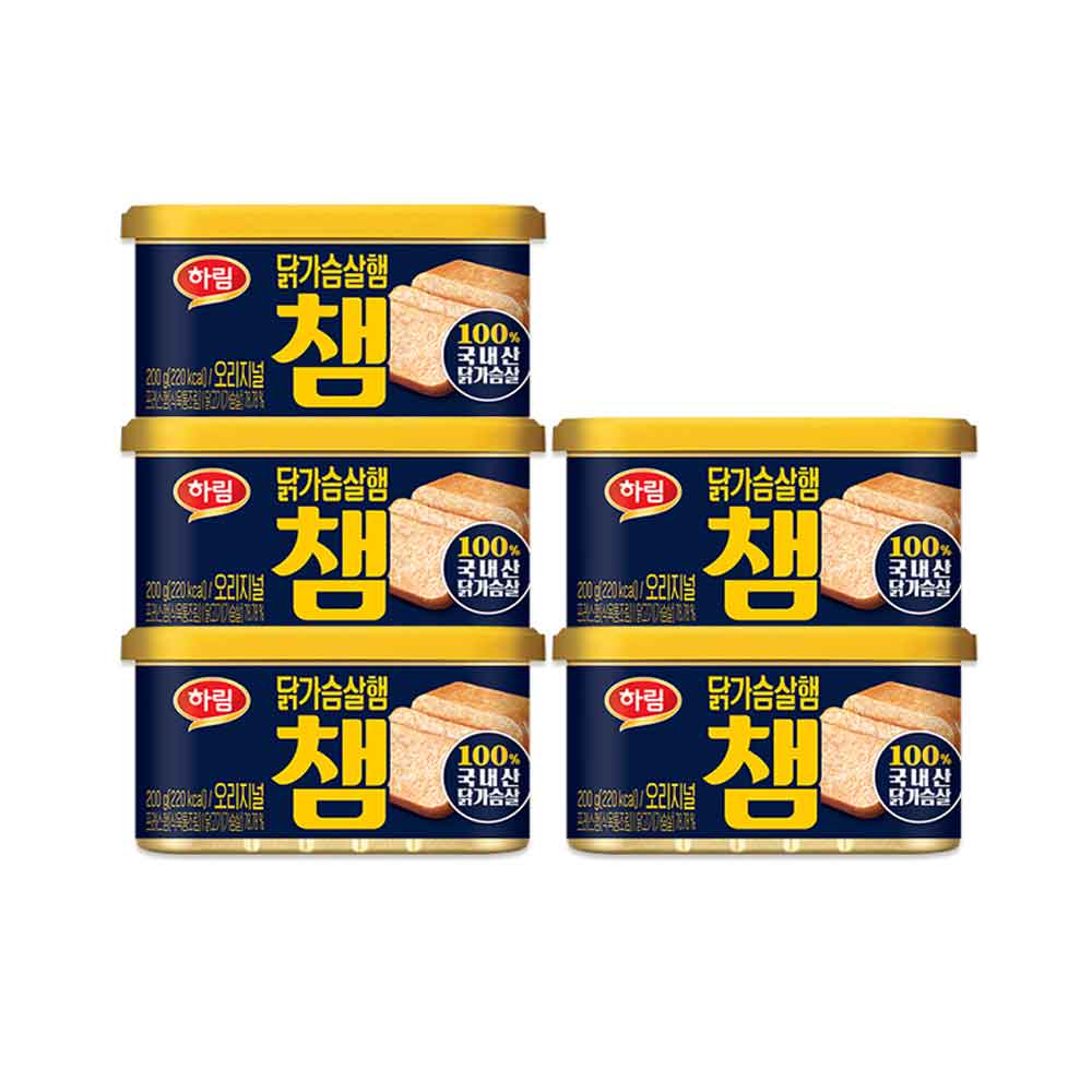 [하림] 챔 오리지널 200g 5개 세트