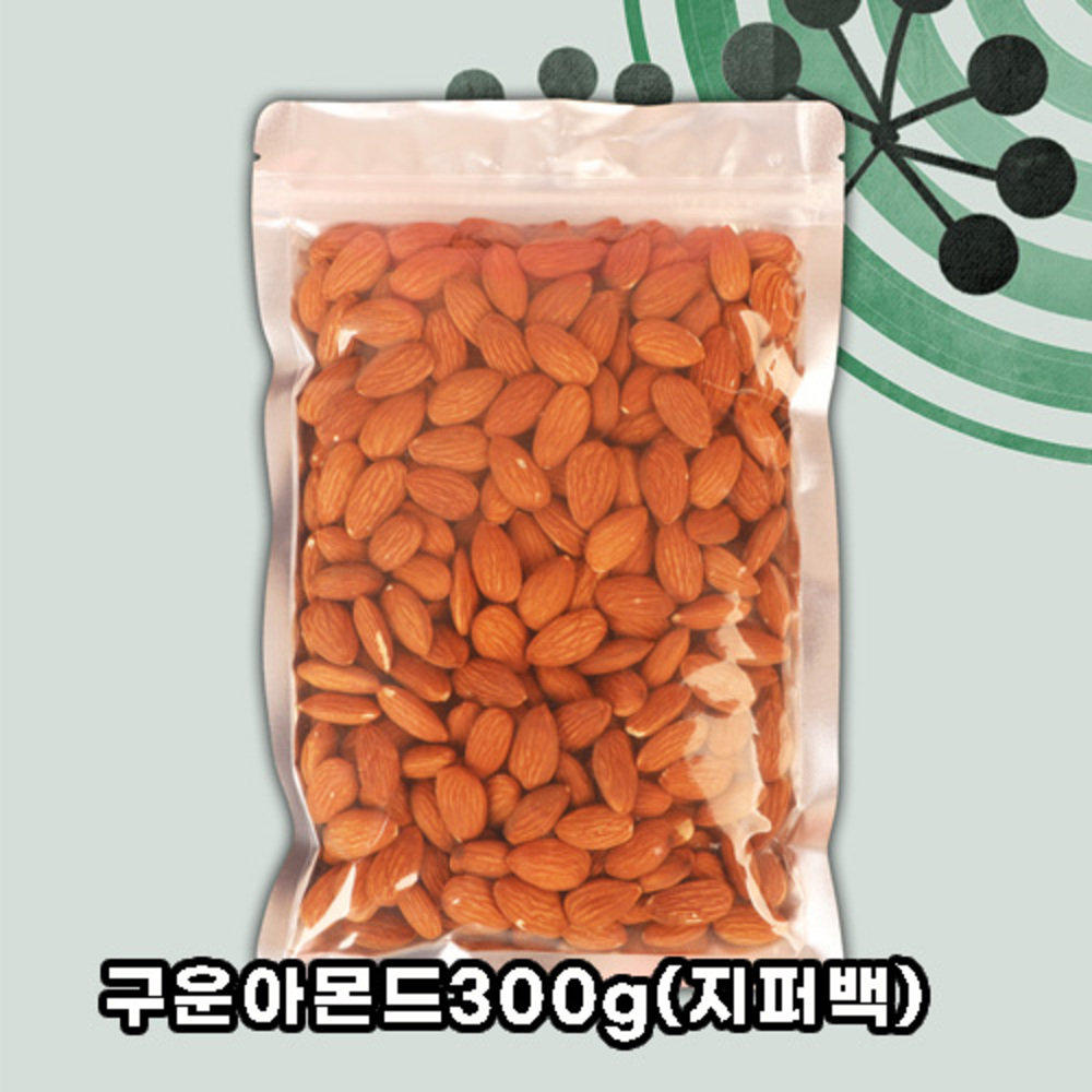 [델리팜]구운아몬드300g(지퍼백)
