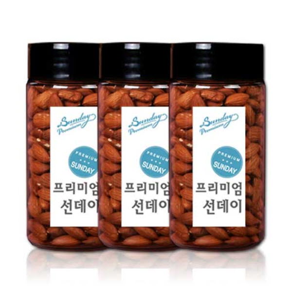 선데이견과 아몬드240g*3