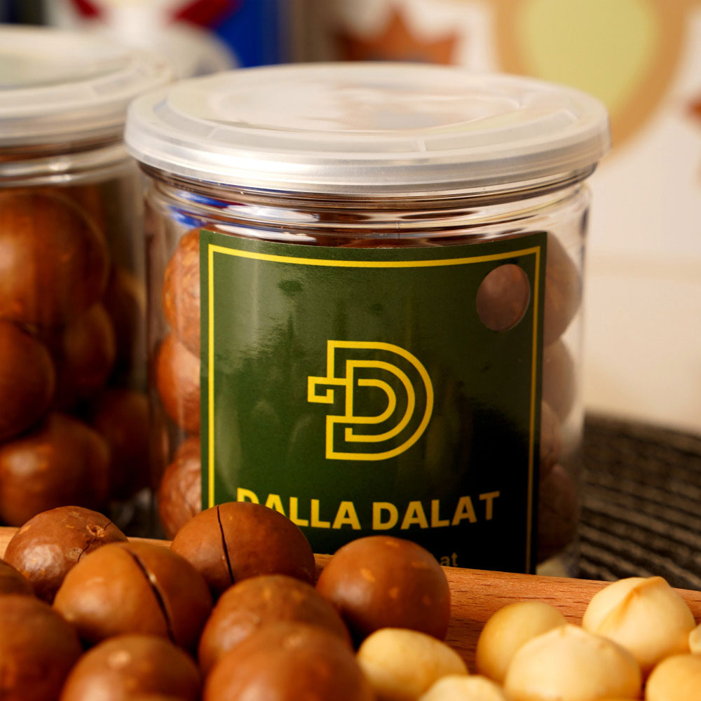 베트남 달라달랏 달랏메이드 프리미엄 견과류 리얼 마카다미아 200g*3개(총 1200g)