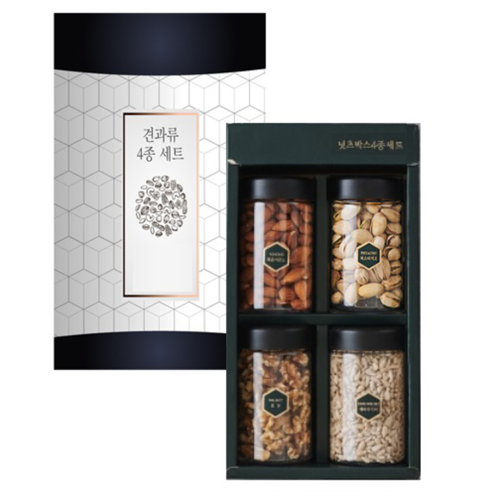 [어썸퓨어] 넛츠 박스 4종 세트