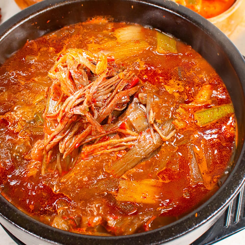 30년전통 전통방식 얼큰한 소고기 육개장 600g x 4팩