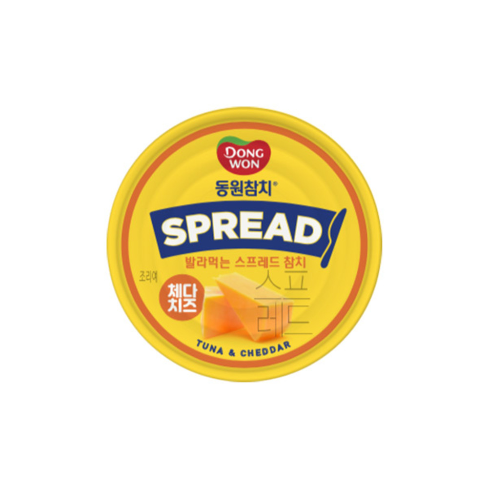 [동원] 동원참치 스프레드 체다치즈 100g x 8캔