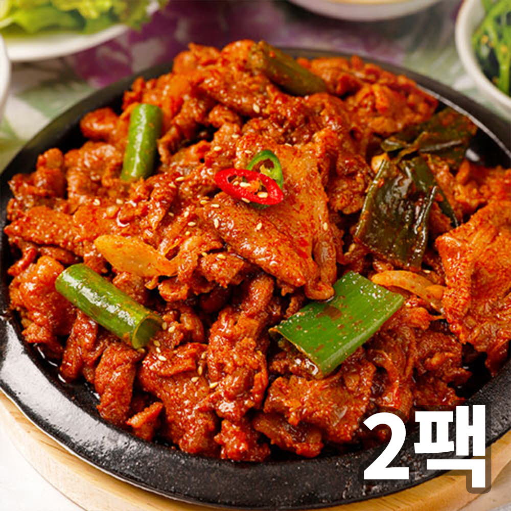 부산초량 기사식당제육볶음1kg 2팩
