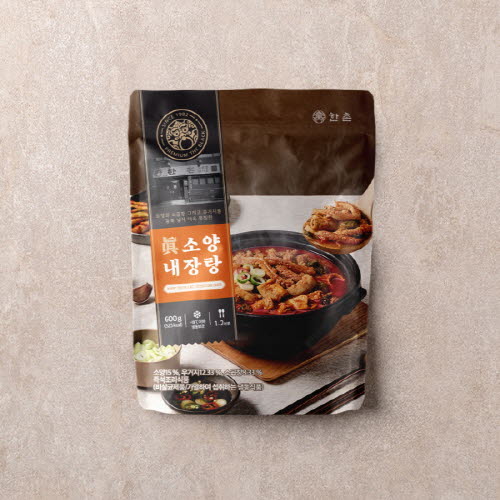 한촌설렁탕 더블랙 프리미엄 진 소양내장탕 600gx4봉