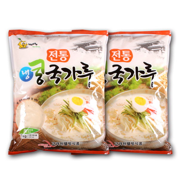 자연향가득 냉콩국가루 1kg*2