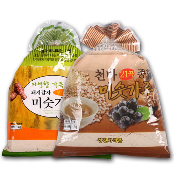 자연향가득 천마 21곡 종합 미숫가루 1kg+돼지감자 미숫가루 1kg