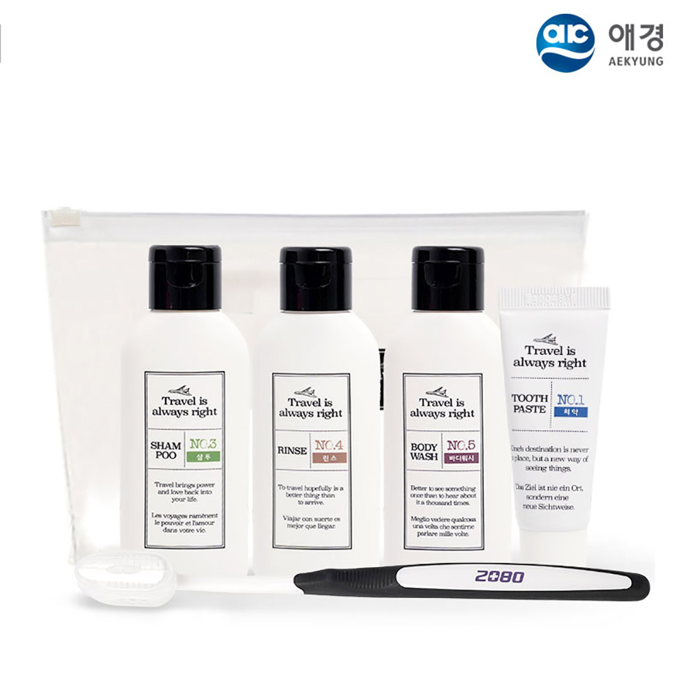 [소비기한임박할인] 애경 스페셜여행용5종세트(벌크) /26.06.01 까지