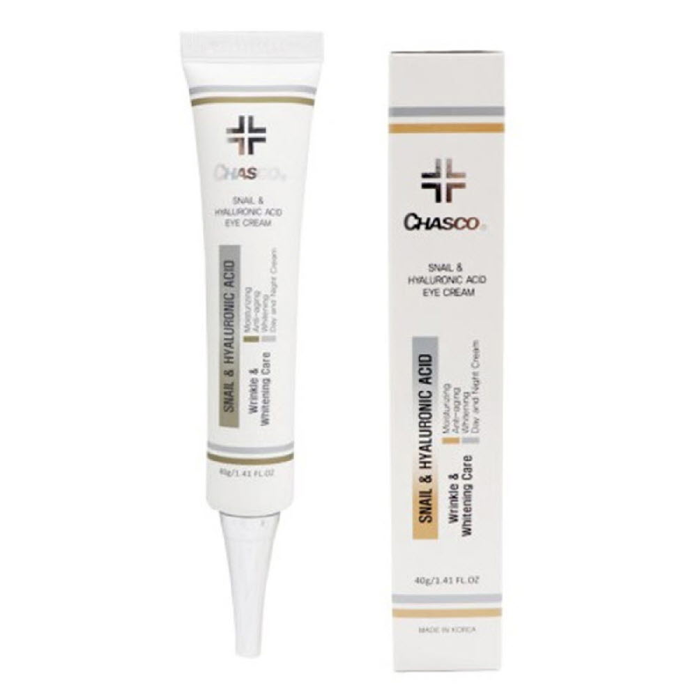 차스코 스네일 & 히알루론산 아이크림 40g