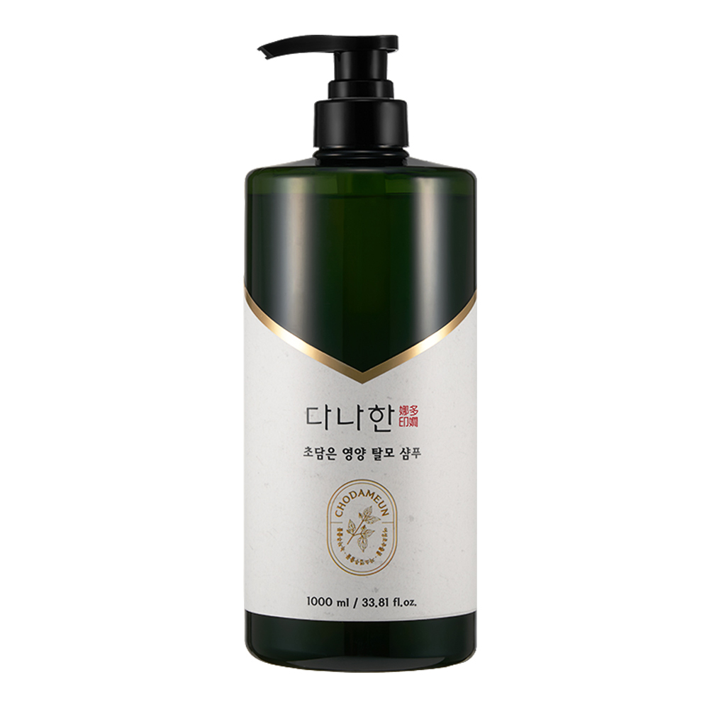 [다나한] 초담은 영양 탈모 샴푸 1000ml x 1개 실리콘 프리 / 어성초