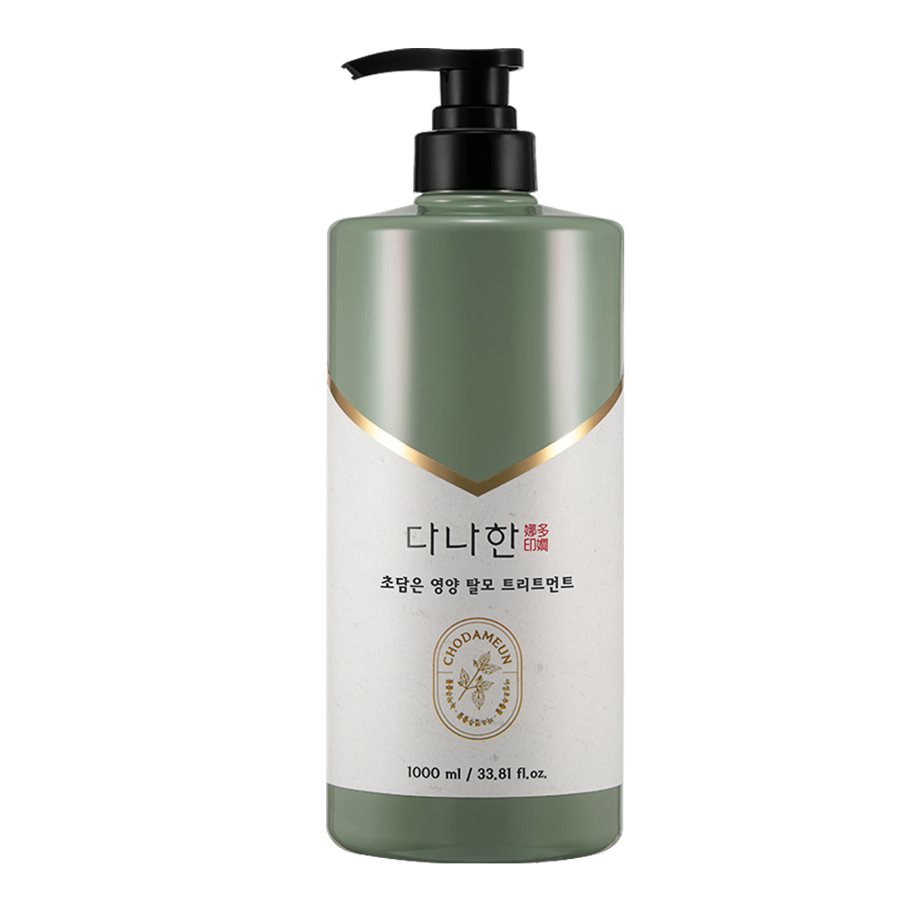 [다나한] 초담은 영양 탈모 트리트먼트 1000ml x 1개 실리콘 프리 / 어성초