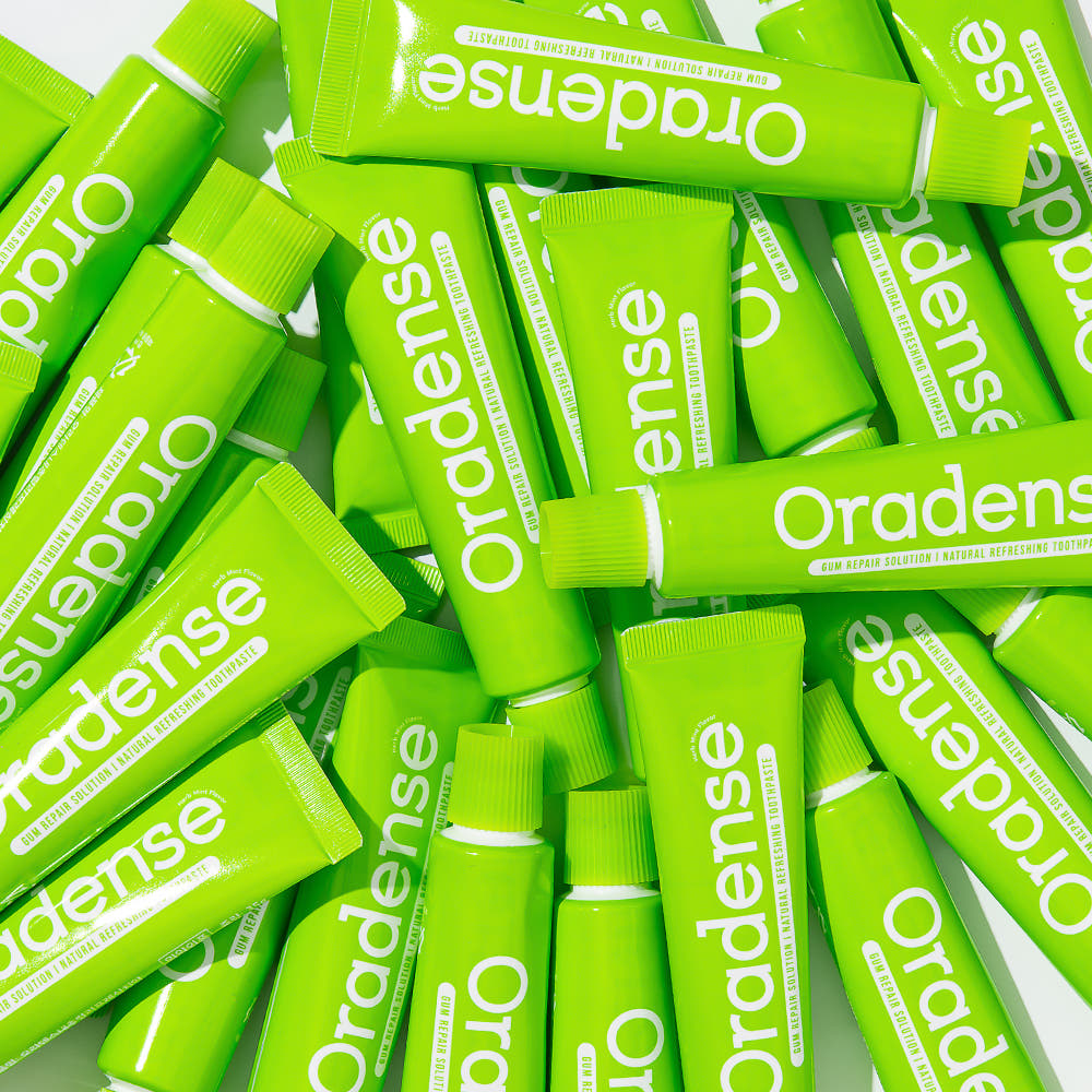 [오라덴스] 내추럴리프레싱 잇몸케어 치약 35g, 3개