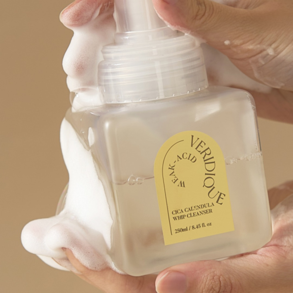 베리디크 시카 카렌듈라 약산성 휩 거품 클렌져 250ml 딥클렌징 미세먼지 세정