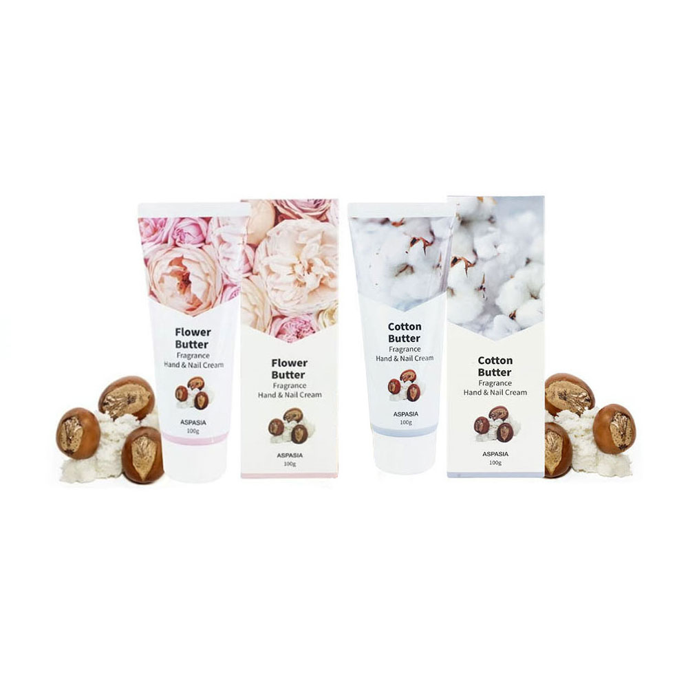 [아스파시아] 플라워버터,코튼버터 핸드크림 10개