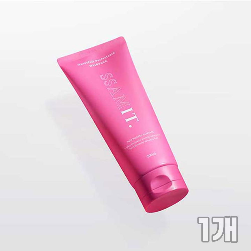 노워시 쌤잇 워터풀 헤어팩 50만개 누적판매 극손상모 머스크플로러향, 200ml