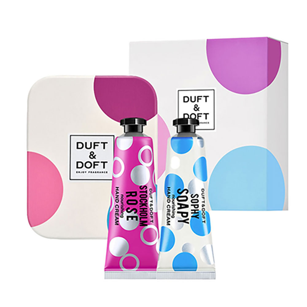 [더프트앤도프트] 핸드크림 틴케이스 2종세트