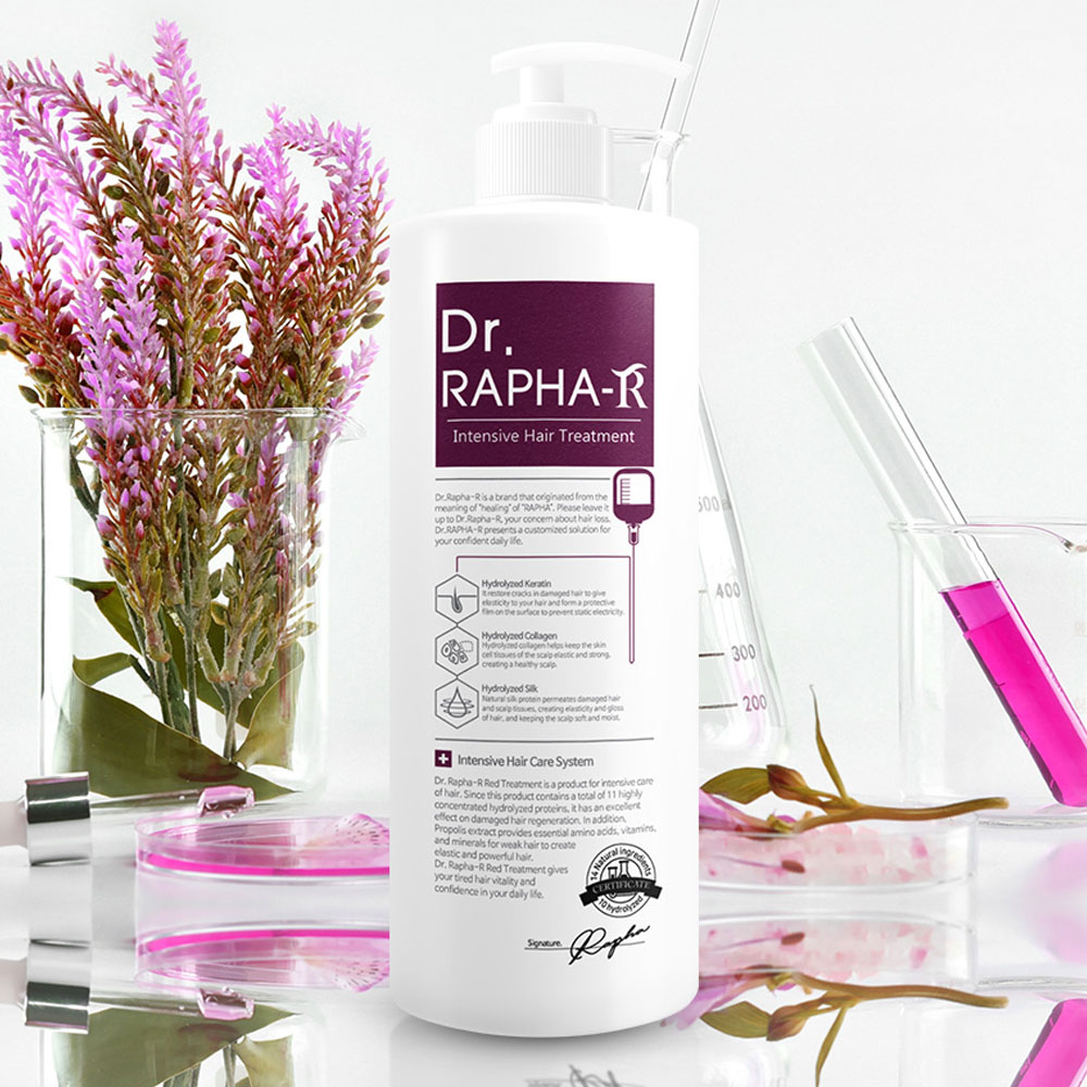 [닥터라파알] 단백질 트리트먼트 1L 손상모 90.8% 개선