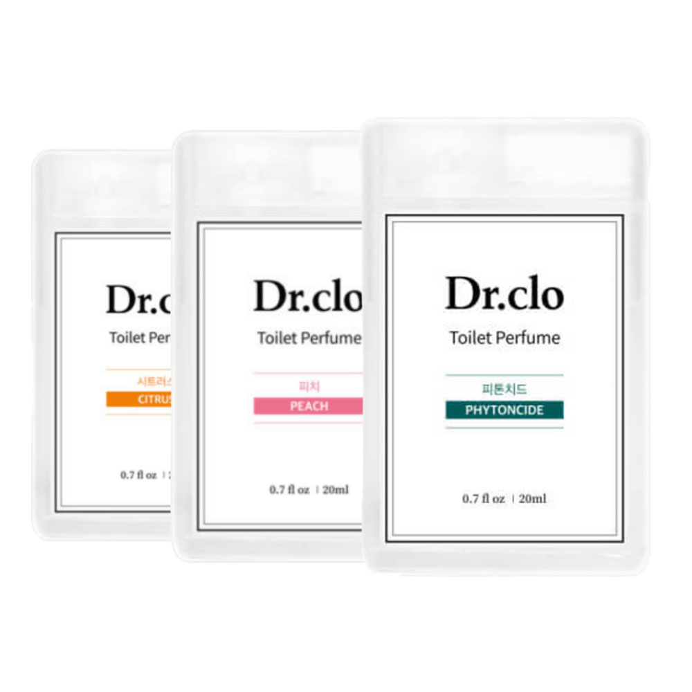 닥터클로 토일렛퍼퓸 50회분 20ml 3종 택1