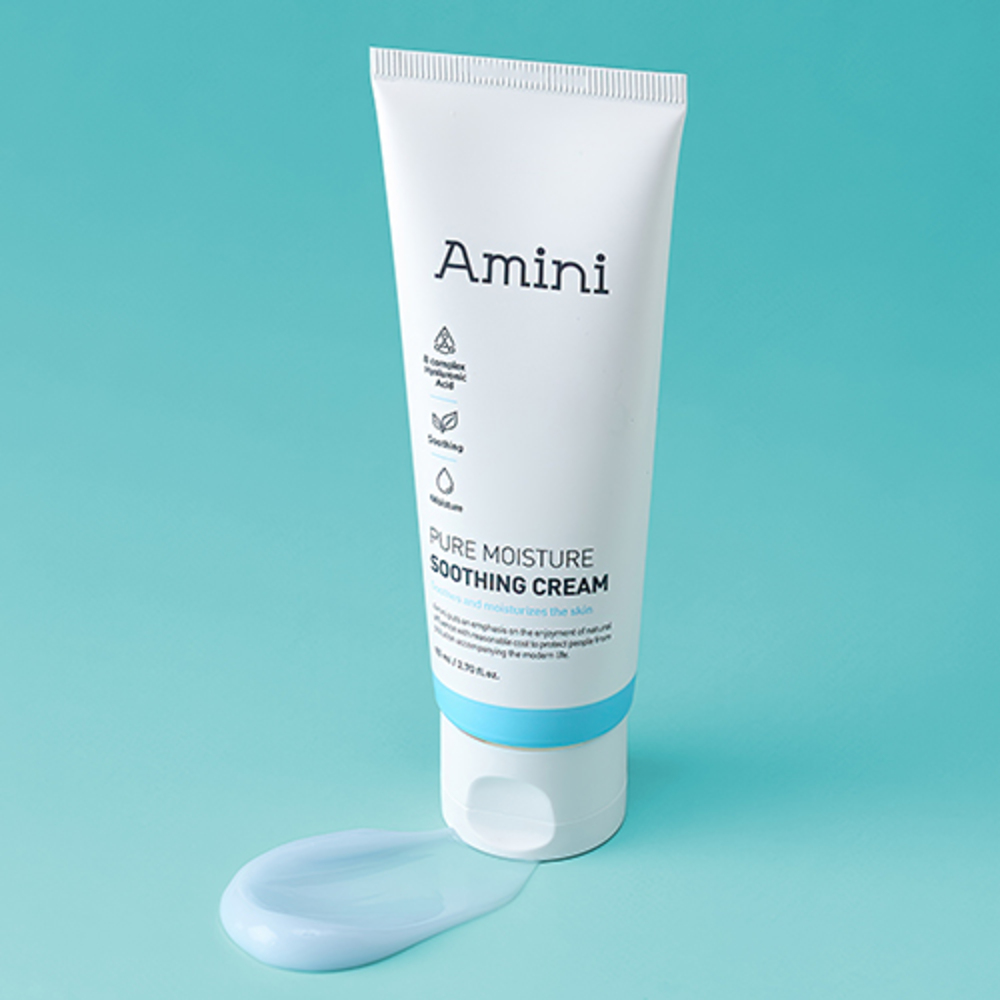 [아미니] 퓨어 모이스처 수딩 크림 80ml