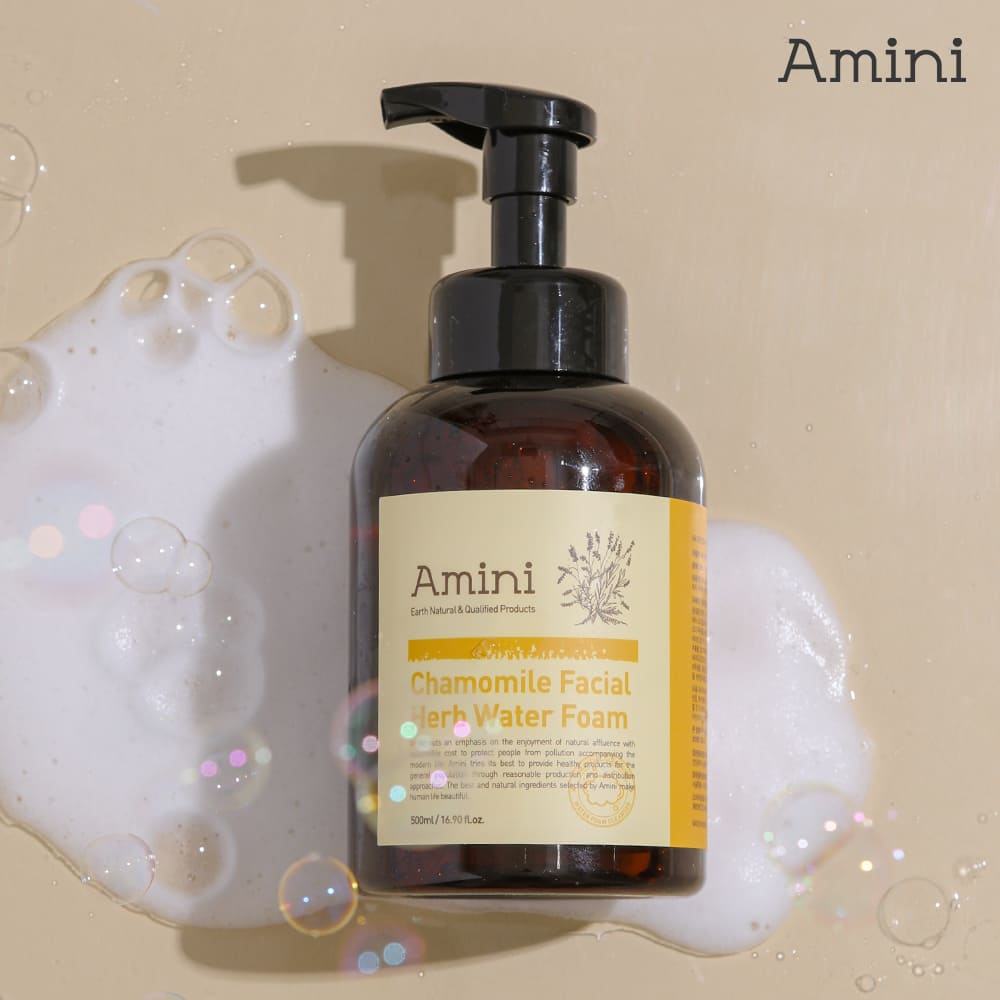 [아미니] 캐모마일 페이셜 허브 워터 폼 500ml
