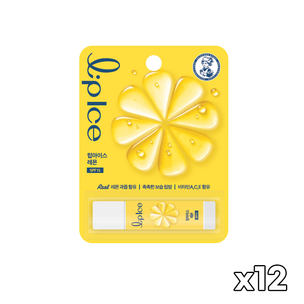멘소래담 립아이스 립밤 SPF15 x 12개