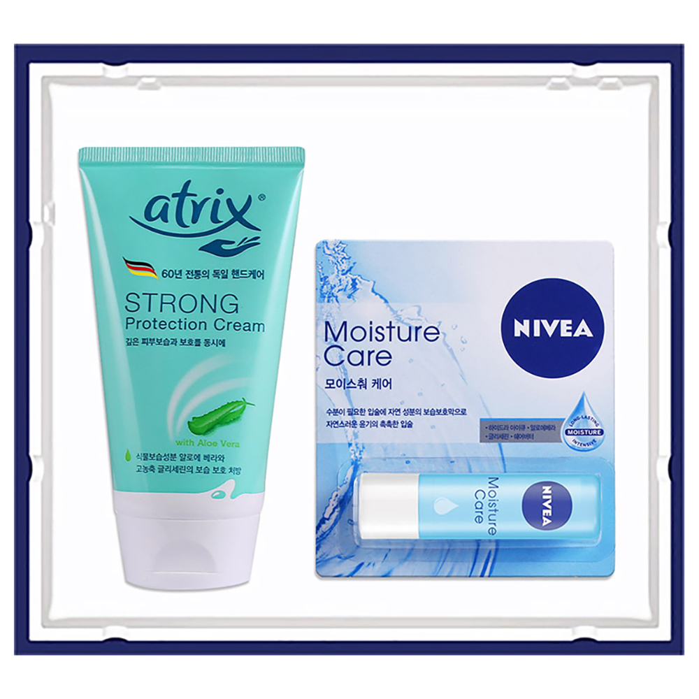 니베아 아트릭스 핸드 립 2종세트(핸드75+립)