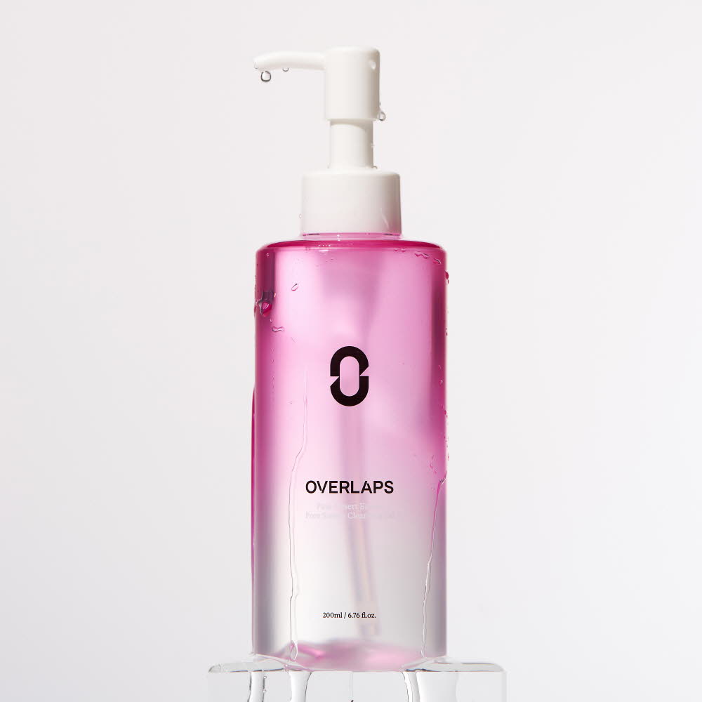 오버랩스 핑크 데저트 엑토인 포어 스윕 클렌징오일 200ml