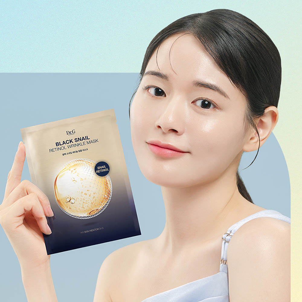 닥터지 블랙스네일 레티놀 링클 마스크 5P