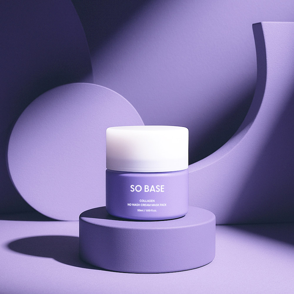 [쏘베이스] 콜라겐 노워시 크림 마스크 팩 50g