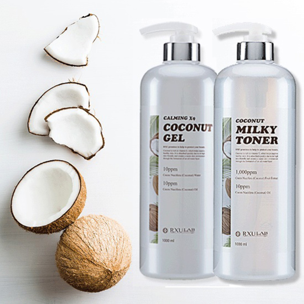 [SET] 코코넛 밀키 토너 1000ml + 코코넛 겔 1000ml