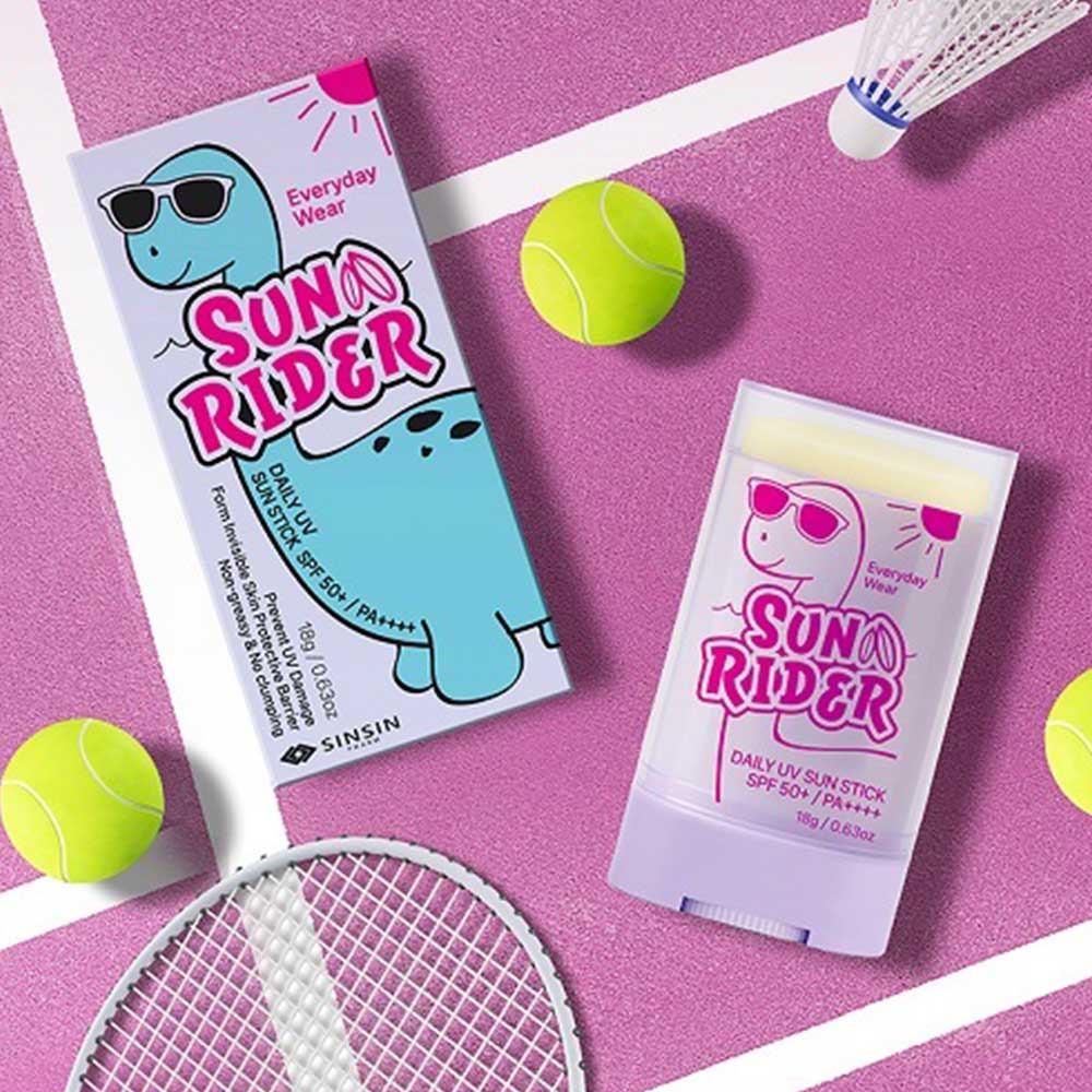썬라이더 썬스틱 SPF 50+/PA++++ /강한유지력.3종프루프.자연추출물.간편썬스틱