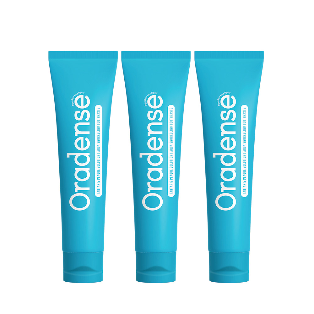 [오라덴스] 아쿠아스노클링 치약 100g (3개입)