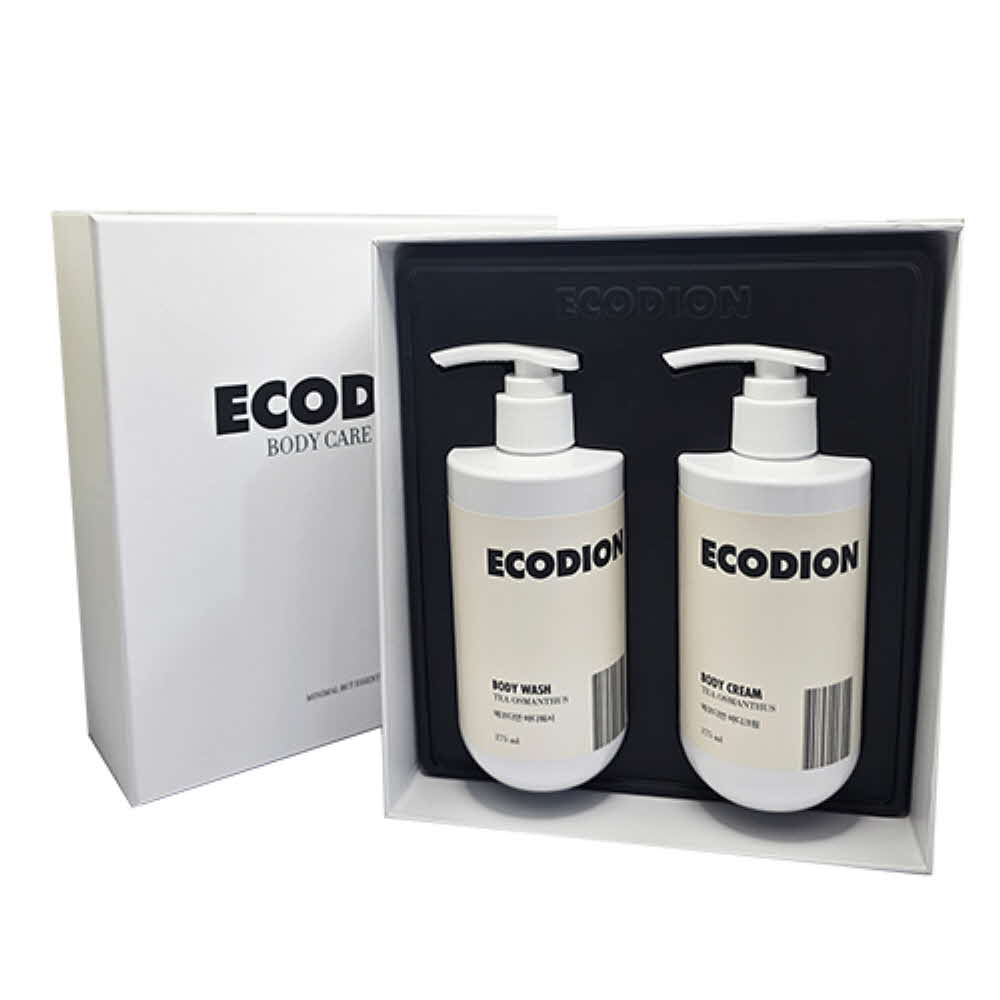 에코디언 보습 바디케어 2종 세트 (바디로션270ml+바디워시270ml)