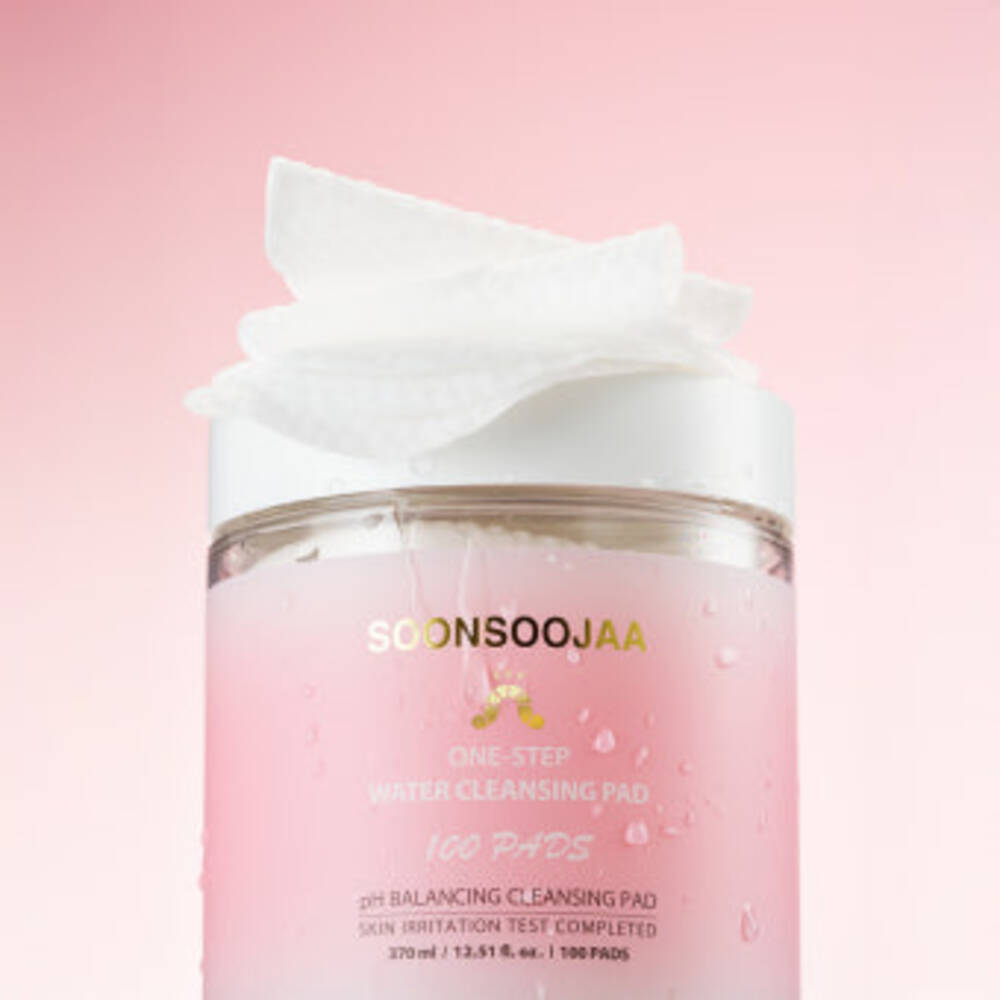 [순수자아] 원스텝 워터클렌징 패드 370ml 100매입 3개