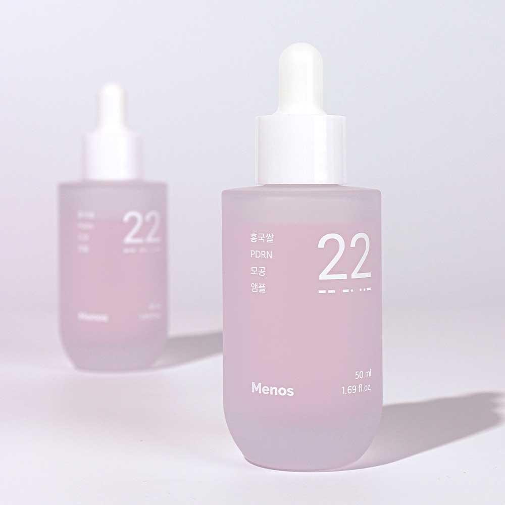 [메누스] 22 홍국쌀 PDRN 모공 앰플 50ml