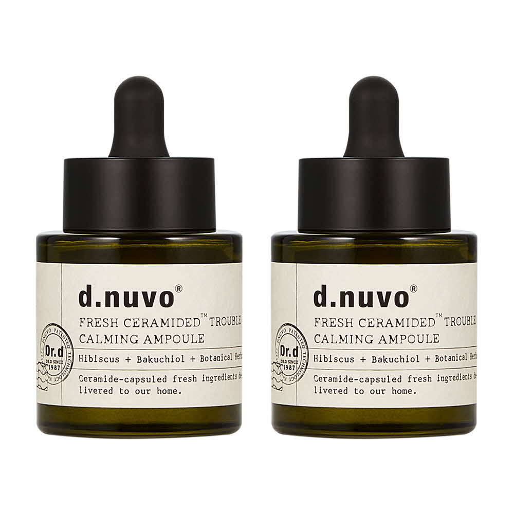1+1 [디누보] 프레쉬 세라마이디드 트러블 카밍 앰플 30ml 2개