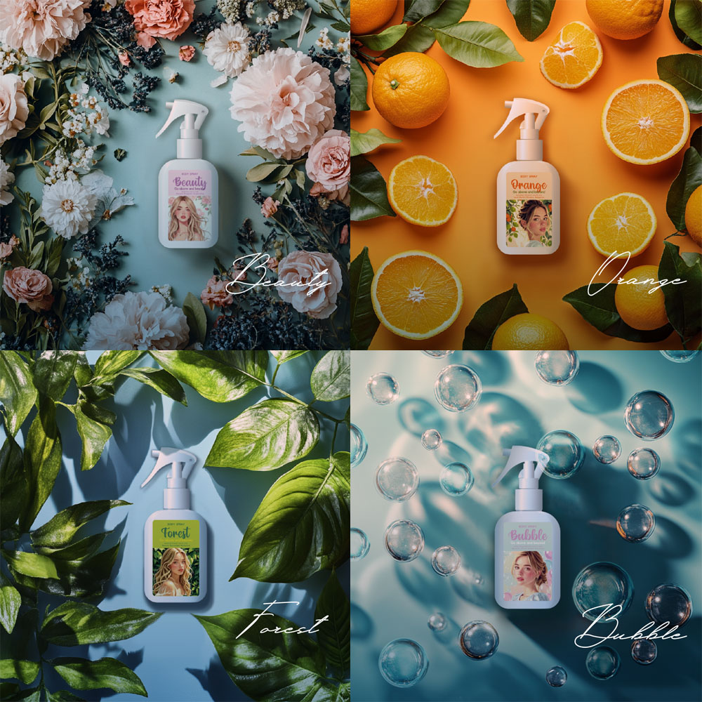 고아비 퍼퓸 바디 스프레이