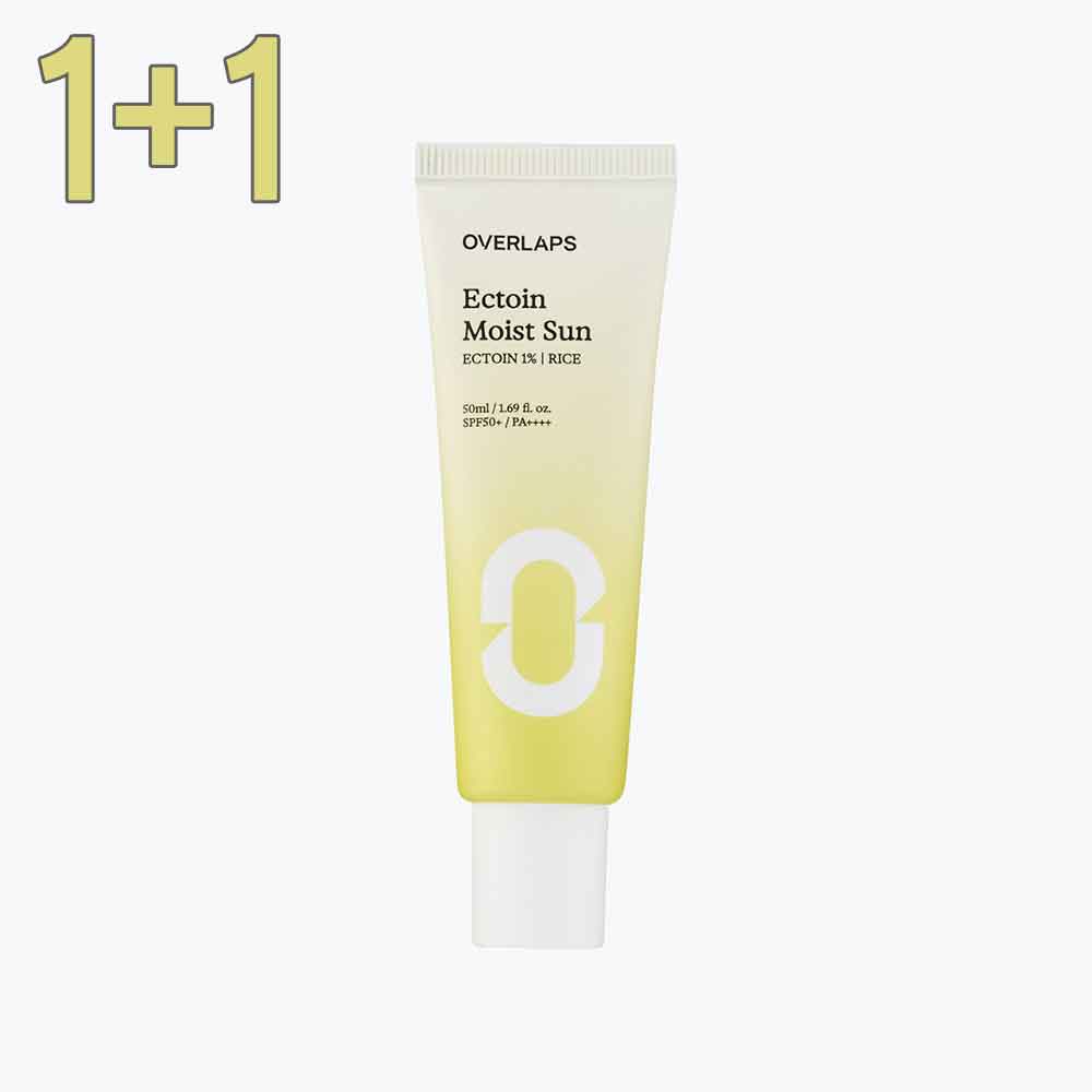 1+1 오버랩스 엑토인 모이스트 썬크림