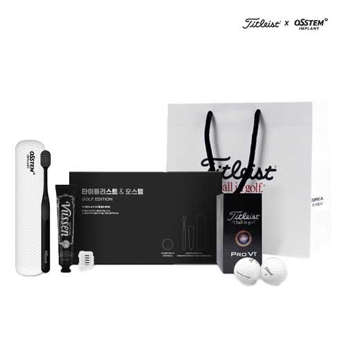 타이틀리스트&오스템 임플란트 5종 선물세트 (쇼핑백)